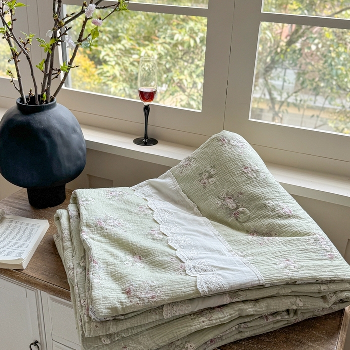 91家纺网 家纺一手货源 找家纺 （总）U被家纺2025新款全棉皱皱纱家居夏凉被四季被春秋被【雅典娜系列】