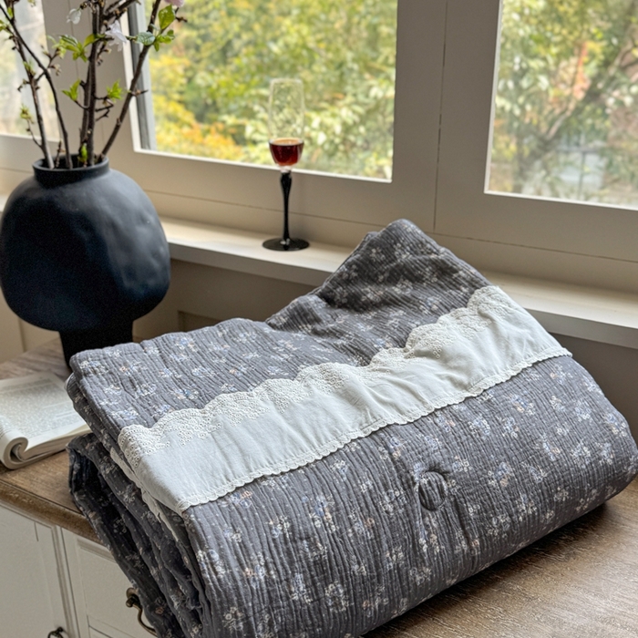 91家纺网 家纺一手货源 找家纺 （总）U被家纺2025新款全棉皱皱纱家居夏凉被四季被春秋被【雅典娜系列】