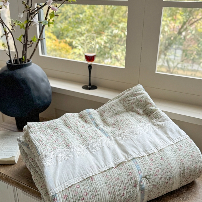 91家纺网 家纺一手货源 找家纺 （总）U被家纺2025新款全棉皱皱纱家居夏凉被四季被春秋被【雅典娜系列】