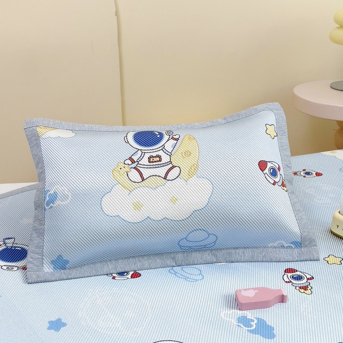 91家纺网 家纺一手货源 找家纺 （总）鱼宝2025新款儿童冰藤枕套