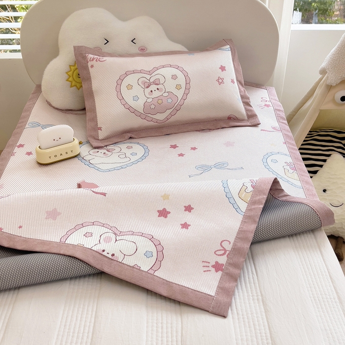 91家纺网 家纺一手货源 找家纺 （总）鱼宝2025新款儿童冰藤枕套