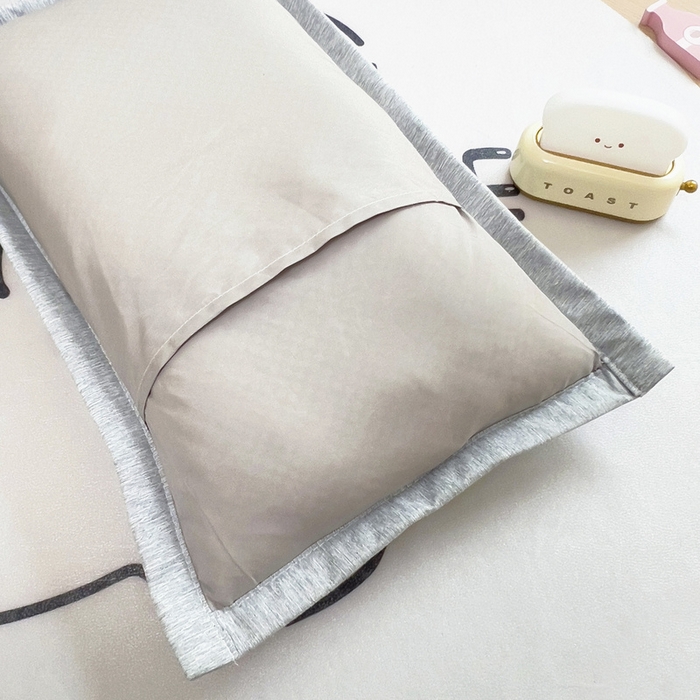 91家纺网 家纺一手货源 找家纺 鱼宝2025新款儿童冰藤枕套 彩虹车队