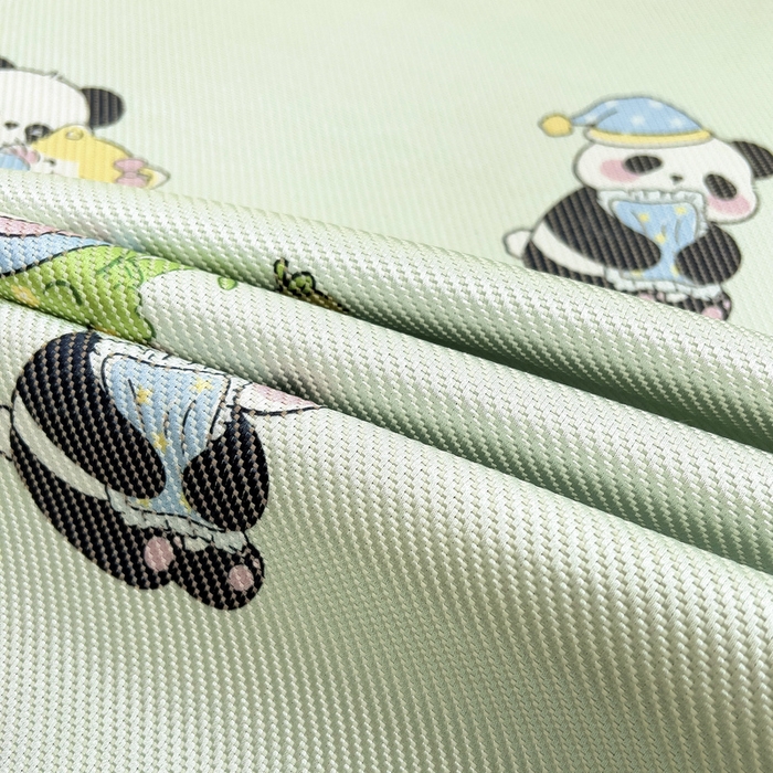 91家纺网 家纺一手货源 找家纺 鱼宝2025新款儿童冰藤枕套 花园熊猫