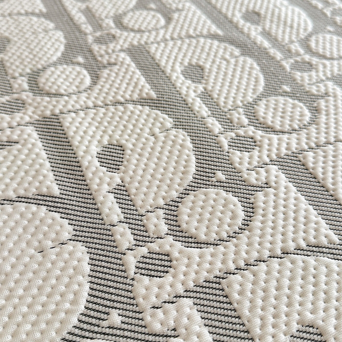 91家纺网 家纺一手货源 找家纺 紫碧螺家纺 2025新款冰感针织空调垫凉席席子 浅灰色