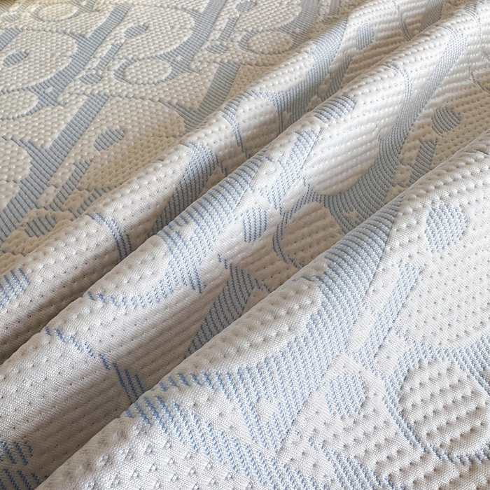 91家纺网 家纺一手货源 找家纺 紫碧螺家纺 2025新款冰感针织空调垫凉席席子 淡蓝色