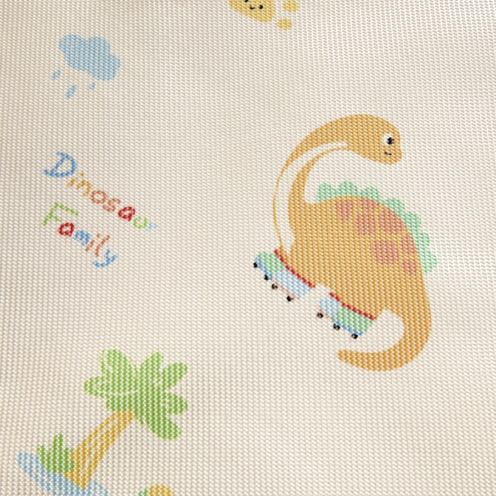 91家纺网 家纺一手货源 找家纺 鱼宝2025新款儿童冰藤枕套 七彩恐龙