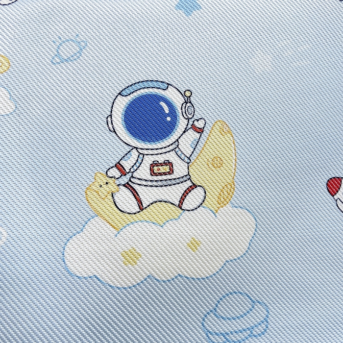 91家纺网 家纺一手货源 找家纺 鱼宝2025新款儿童冰藤枕套 宇航员