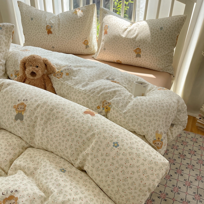 91家纺网 家纺一手货源 找家纺 （总）XIWEN-希文家纺 2025新款A类全棉纯棉有氧双层纱四件套