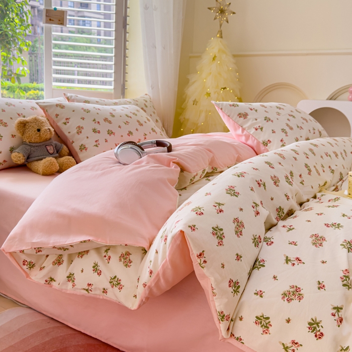 91家纺网 家纺一手货源 找家纺 洺兰家居 2025新款13070全棉单被套