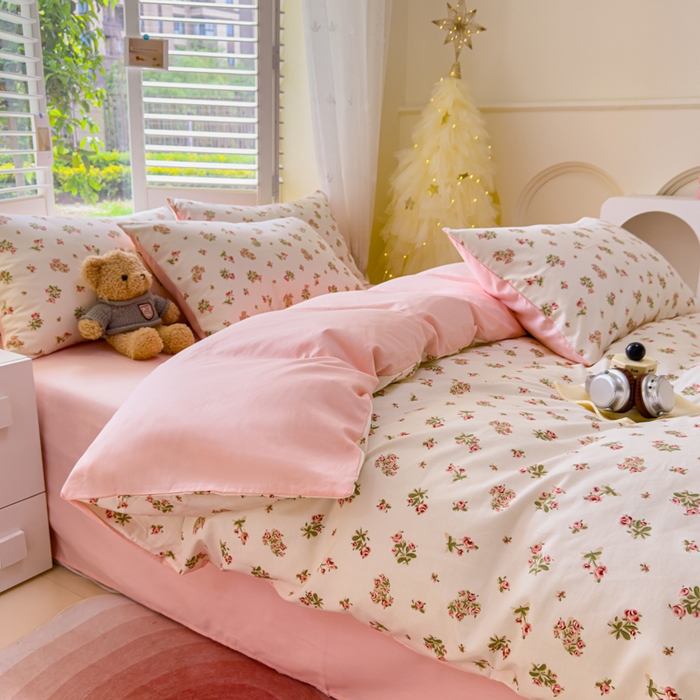 91家纺网 家纺一手货源 找家纺 洺兰家居 2025新款13070全棉单被套