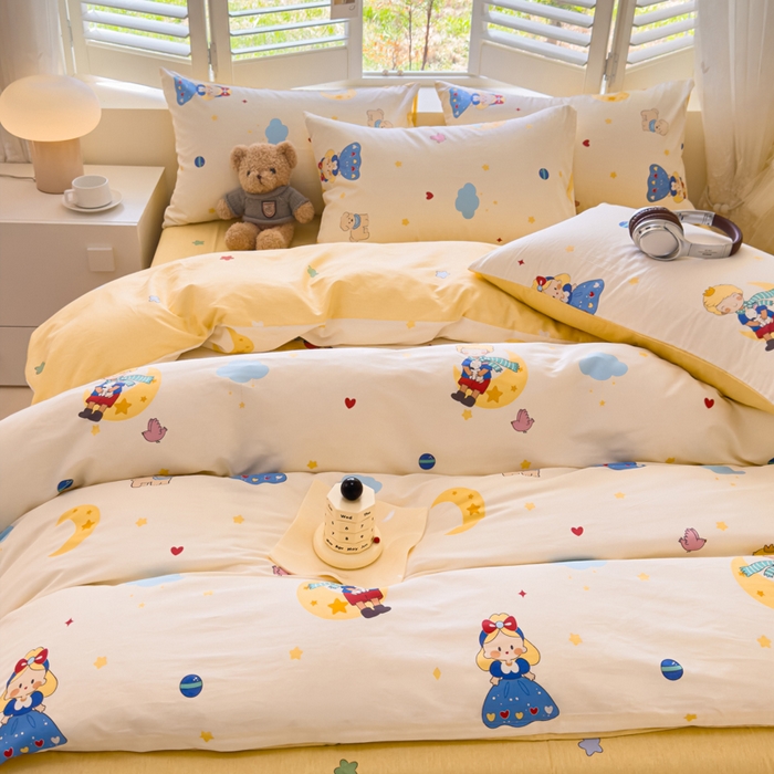 91家纺网 家纺一手货源 找家纺 洺兰家居 2025新款13070全棉单被套