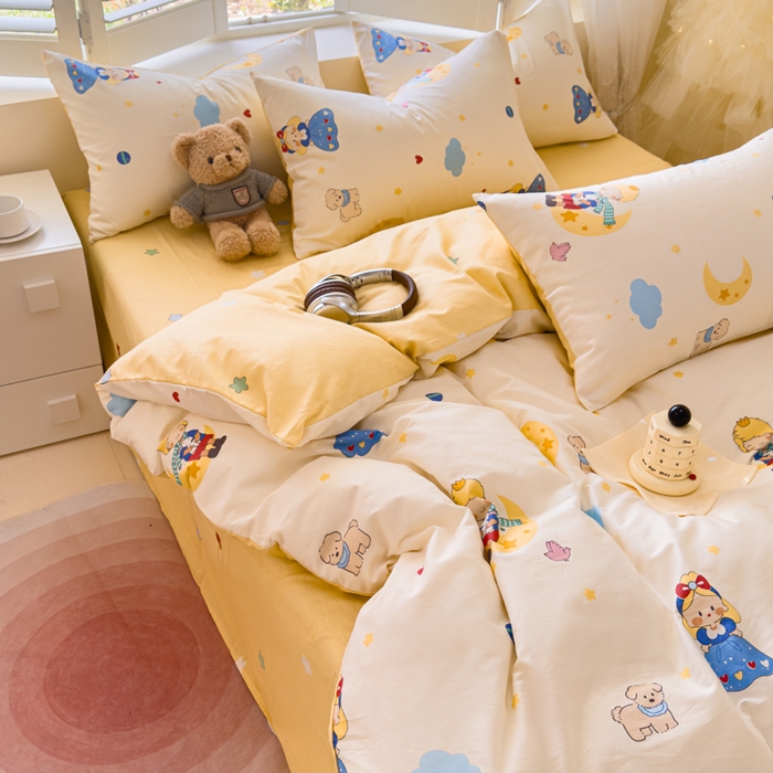 91家纺网 家纺一手货源 找家纺 洺兰家居 2025新款13070全棉单被套