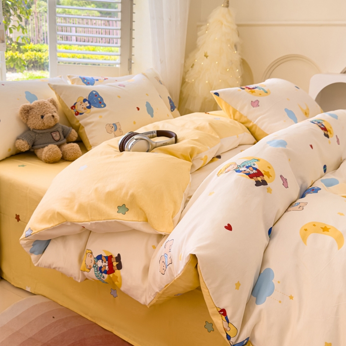 91家纺网 家纺一手货源 找家纺 洺兰家居 2025新款13070全棉单被套