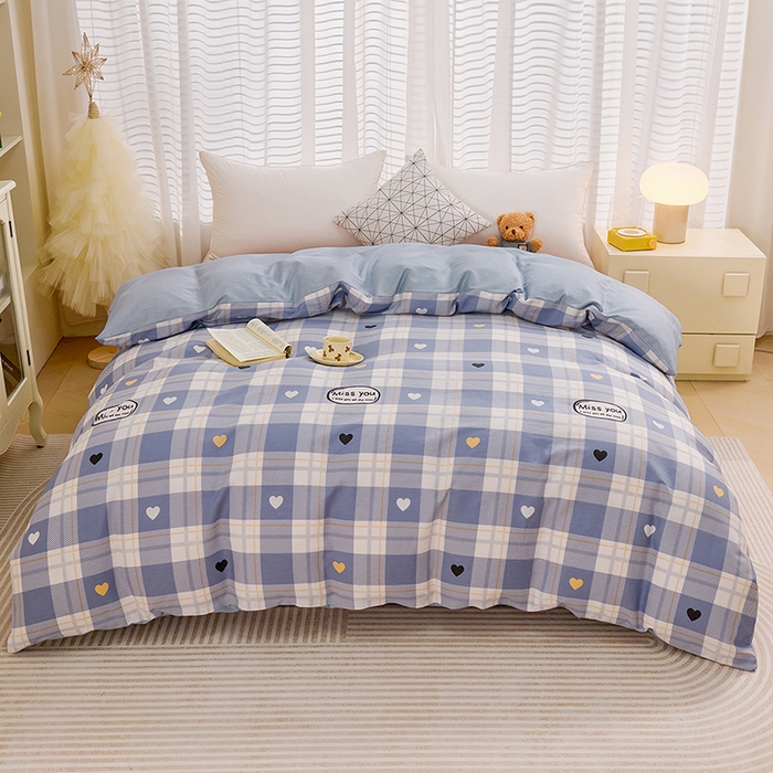 91家纺网 家纺一手货源 找家纺 （总）睡美美家纺 2025新款ins风舒适全棉印花系列单床单