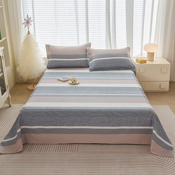 91家纺网 家纺一手货源 找家纺 （总）睡美美家纺 2025新款ins风舒适全棉印花系列单枕套