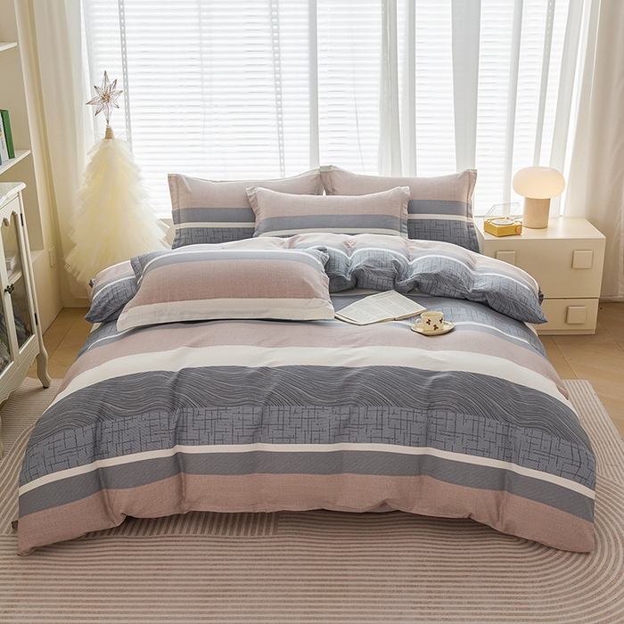 91家纺网 家纺一手货源 找家纺 （总）睡美美家纺 2025新款ins风舒适全棉印花系列单枕套