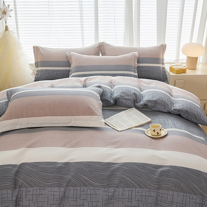 91家纺网 家纺一手货源 找家纺 （总）睡美美家纺 2025新款ins风舒适全棉印花系列单枕套