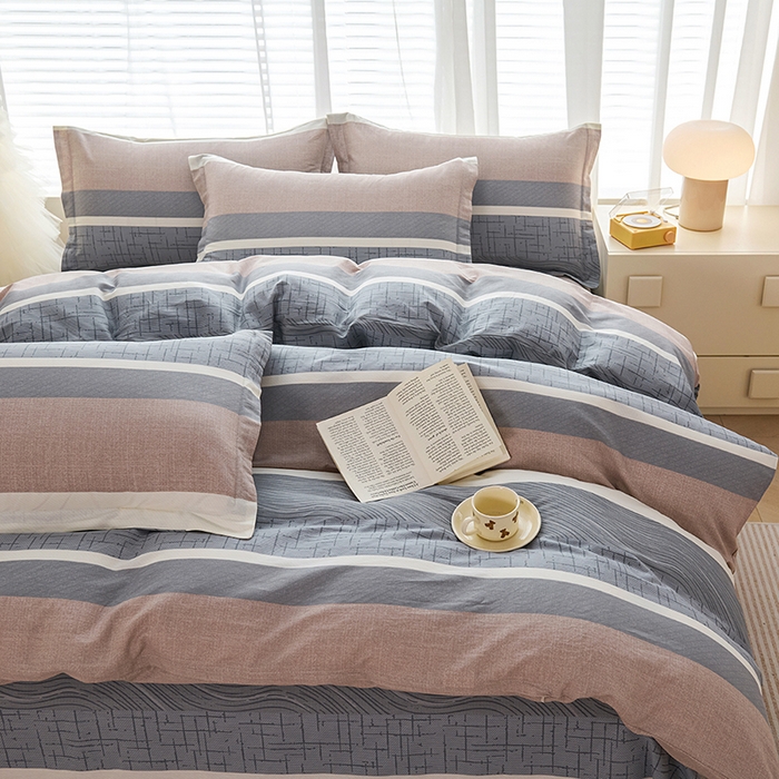 91家纺网 家纺一手货源 找家纺 （总）睡美美家纺 2025新款ins风舒适全棉印花系列单枕套