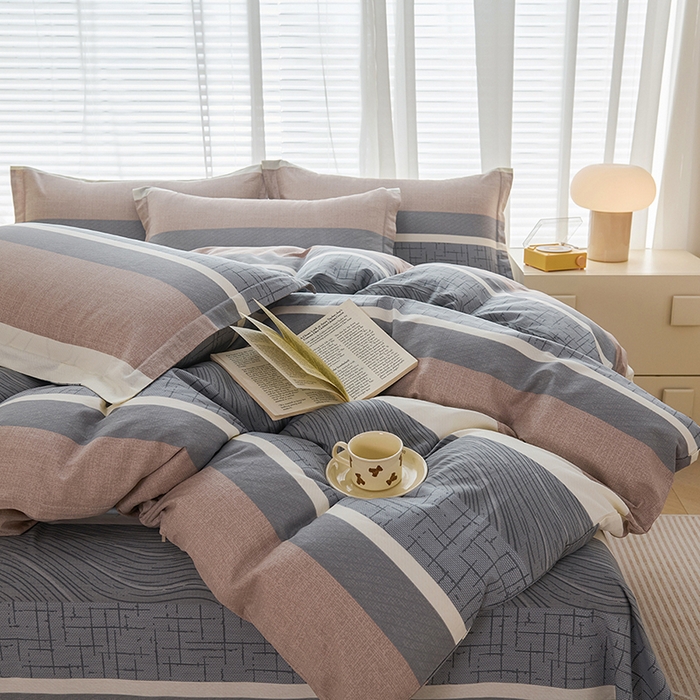 91家纺网 家纺一手货源 找家纺 （总）睡美美家纺 2025新款ins风舒适全棉印花系列单枕套