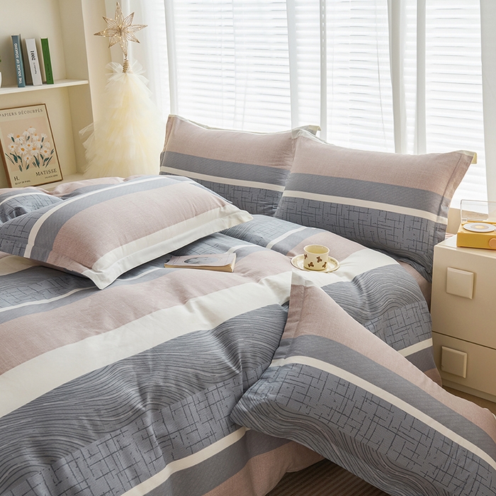 91家纺网 家纺一手货源 找家纺 （总）睡美美家纺 2025新款ins风舒适全棉印花系列单枕套