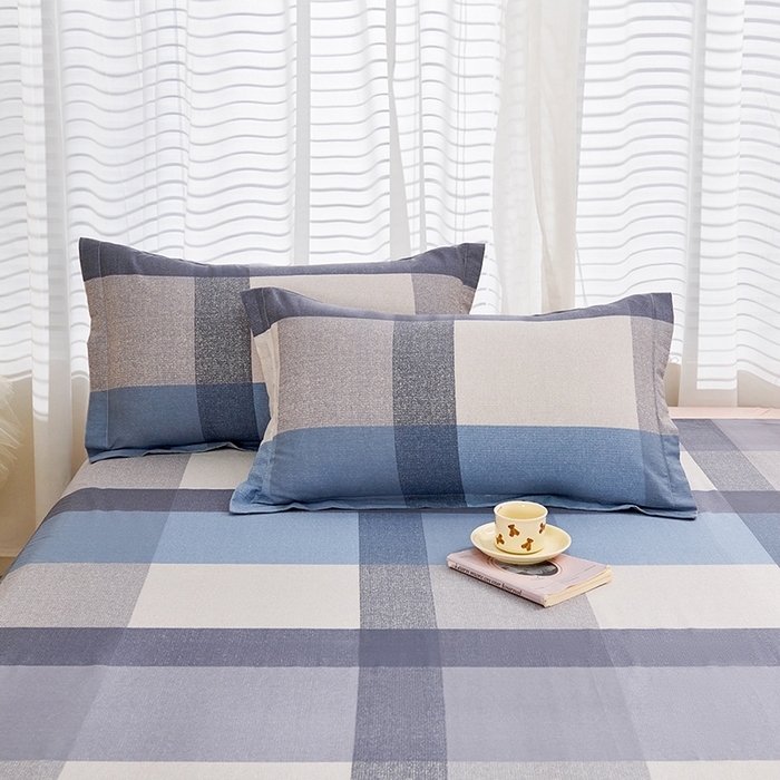 91家纺网 家纺一手货源 找家纺 （总）睡美美家纺 2025新款ins风舒适全棉印花系列单枕套