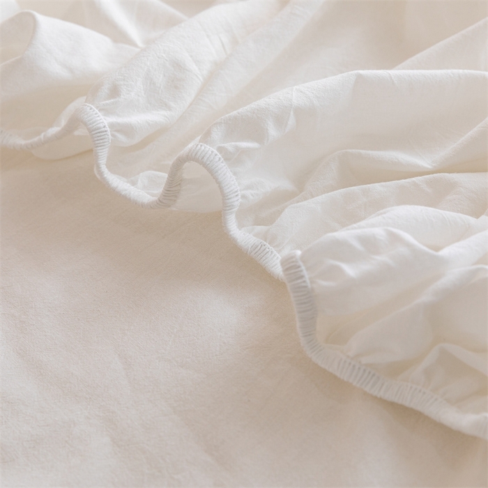 91家纺网 家纺一手货源 找家纺 （总）欢博莱 2025新款100 克水洗棉单床笠