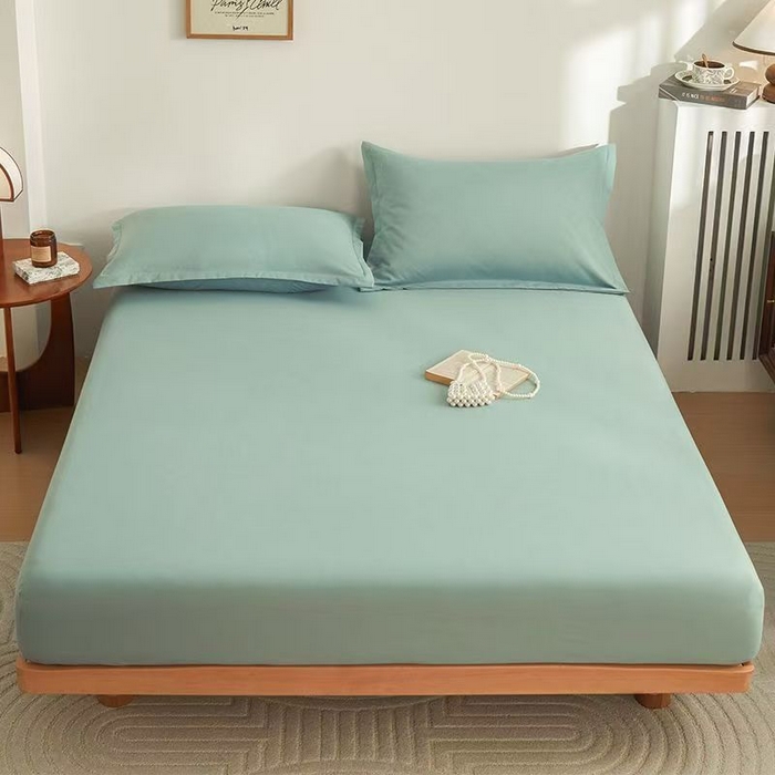 91家纺网 家纺一手货源 找家纺 （总）欢博莱 2025新款100 克水洗棉单床笠