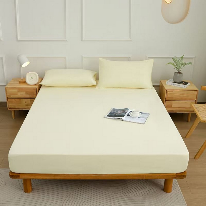 91家纺网 家纺一手货源 找家纺 （总）欢博莱 2025新款100 克水洗棉单床笠