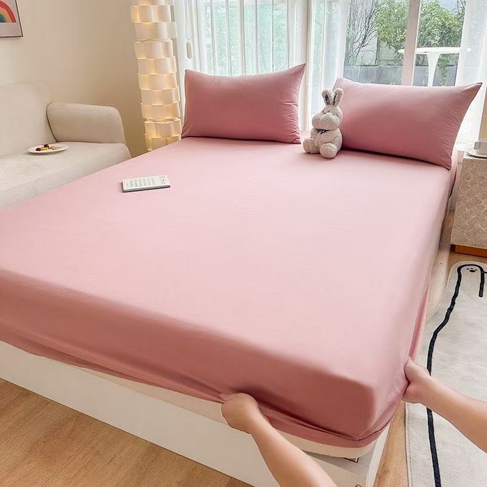 91家纺网 家纺一手货源 找家纺 （总）欢博莱  2025新款仿纯棉四件套学生宿舍三件套单被套