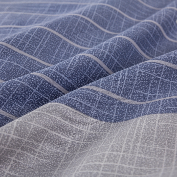 91家纺网 家纺一手货源 找家纺 上学郎家居 2025新款全棉学生三件套宿舍单人床六件套纯棉床上用品 初遇简约-灰