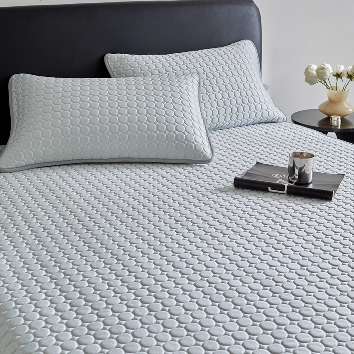 91家纺网 家纺一手货源 找家纺 【即刻冷感持续冰爽】雪精灵™极爽冰丝100% 乙纶硅胶凉席冷感席冰垫PE冰丝席进口高分子软凉席可机洗抗起球A类母婴