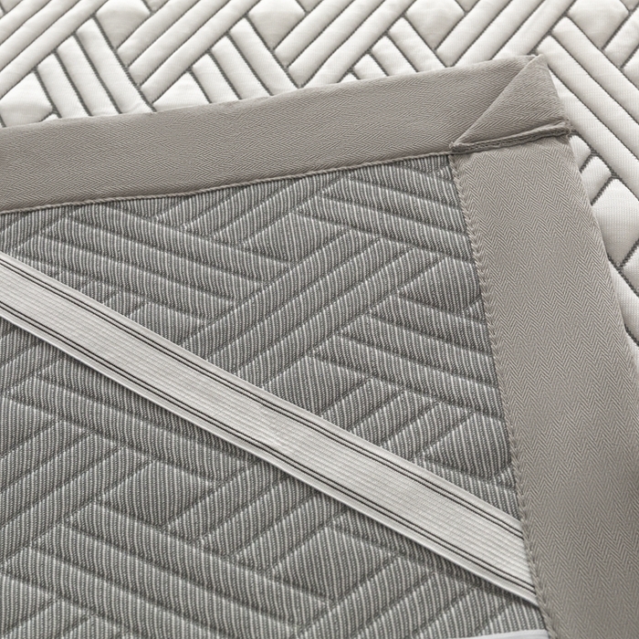 91家纺网 家纺一手货源 找家纺 （总）欧邦 2025新款加厚PE中分子凉感豆豆软席极简系列