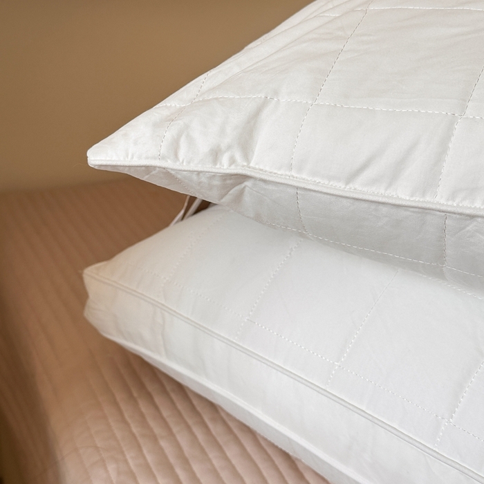 91家纺网 家纺一手货源 找家纺 （总）伟邦枕芯 2025新款A类大格子酒店枕枕头枕芯