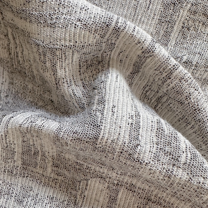 91家纺网 家纺一手货源 找家纺 菡宝 2025新款a类母婴级纯棉全棉纯棉色织三层纱提花系列四件套 米亚-灰