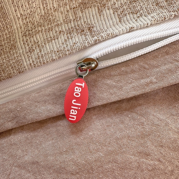 91家纺网 家纺一手货源 找家纺 菡宝 2025新款a类母婴级纯棉全棉纯棉色织三层纱提花系列四件套 叶之美-卡其