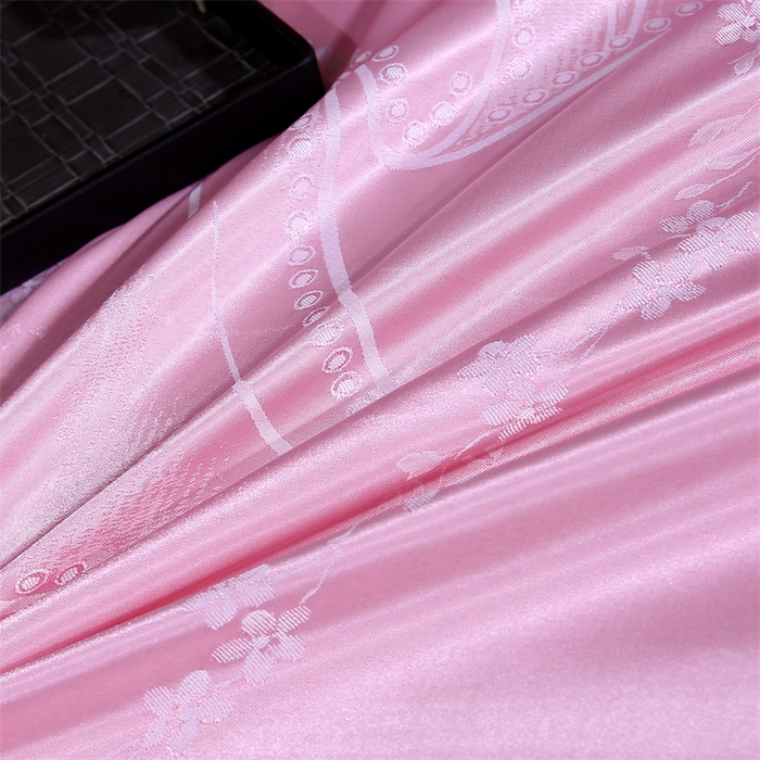 91家纺网 家纺一手货源 找家纺 七夜居 2026新款直播爆款欧式轻奢贡缎提花磨毛四件套 公主的婚礼