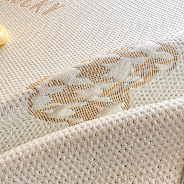 91家纺网 家纺一手货源 找家纺 耐思2025a类冰豆豆提花凉席学生款潮牌熊系列 潮牌態-浅棕