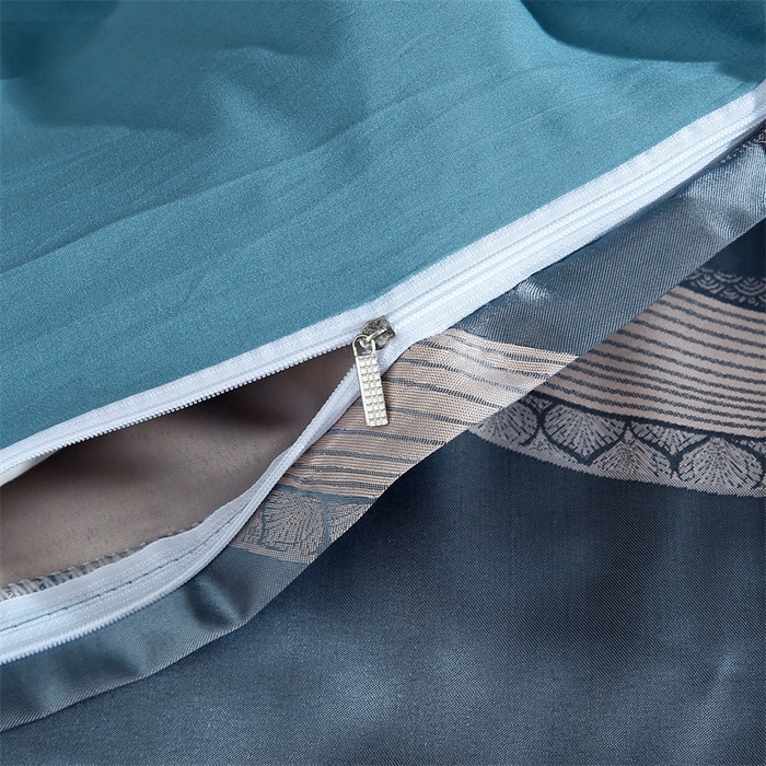 91家纺网 家纺一手货源 找家纺 七夜居 2025新款直播爆款欧式轻奢贡缎提花磨毛四件套 曼韵