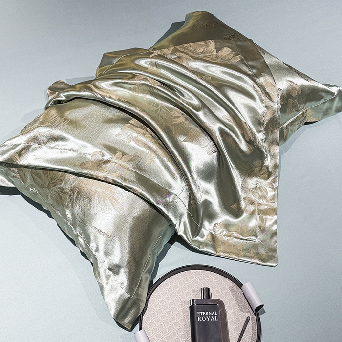 91家纺网 家纺一手货源 找家纺 七夜居 2025新款直播爆款欧式轻奢贡缎提花磨毛四件套 迷恋风情