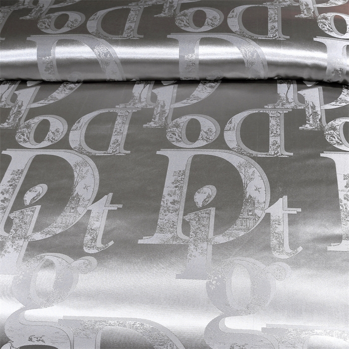 91家纺网 家纺一手货源 找家纺 七夜居 2025新款直播爆款欧式轻奢贡缎提花磨毛四件套 暮光之城-灰