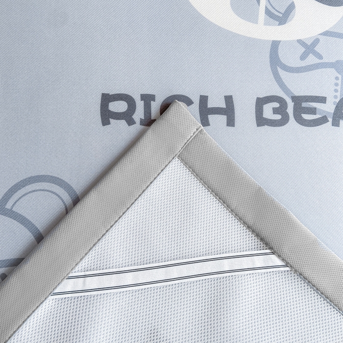 91家纺网 家纺一手货源 找家纺 耐思家纺 2025春夏新款A类冰丝印花凉席空调席学生系列 暴力熊