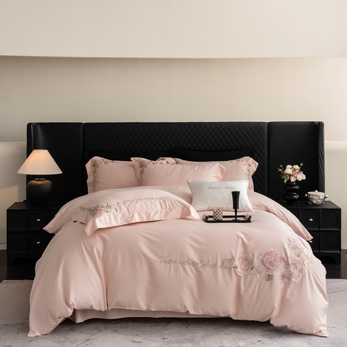 馨蕊家居 2025新款新疆阿克苏100%全棉-初禾 初禾-蔷薇粉