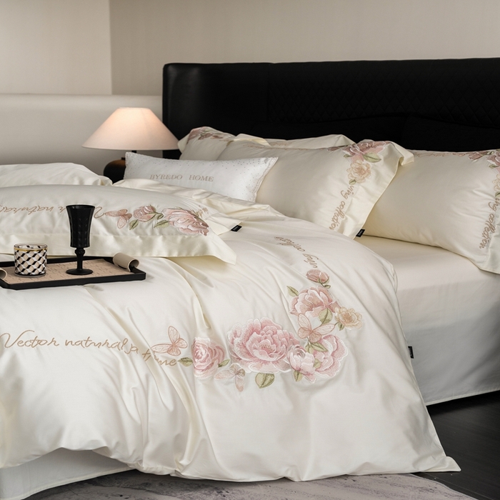 91家纺网 家纺一手货源 找家纺 馨蕊家居 2025新款新疆阿克苏100%全棉-初禾 初禾-月光白