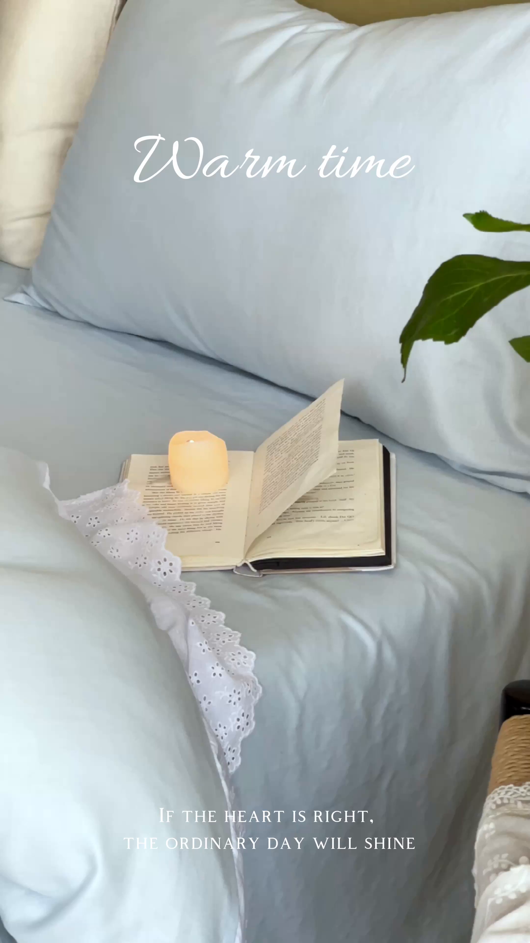 91家纺网 家纺一手货源 找家纺 窝米 2025新款全棉纯棉轻氧纱蕾丝花边款四件套系列 轻氧纱-海湾蓝