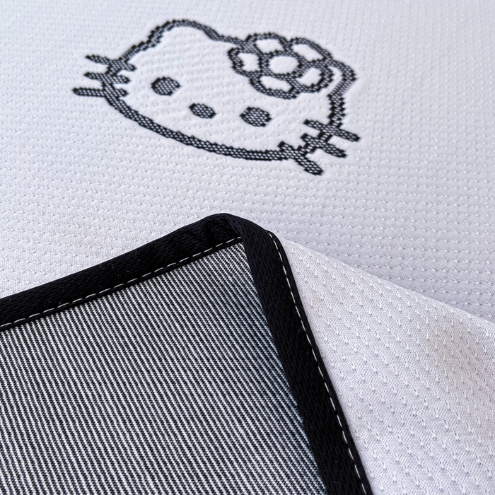 91家纺网 家纺一手货源 找家纺 金爱家 2025新款A类三丽鸥授权kitty凉感中分子PE果冻席玛卡龙撞色空调软席凉席 PE果冻席-Kitty仙气紫