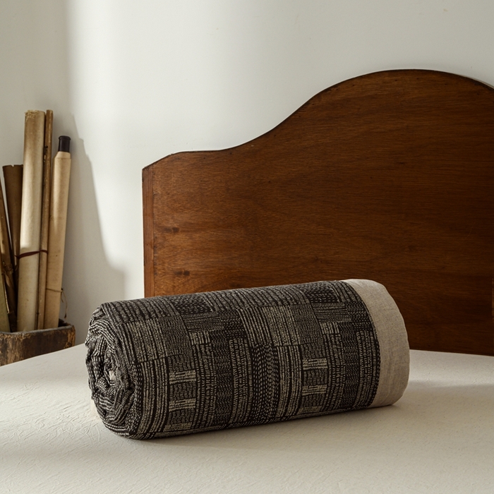 91家纺网 家纺一手货源 找家纺 （总）简家居 2025新款亲肤舒适幻影黑金夏被夏凉被空调被