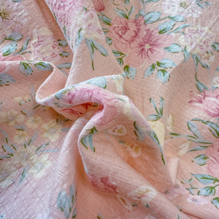 91家纺网 家纺一手货源 找家纺 芯贝儿 2025新款全m花边木m邹邹双层纱水洗m夏被四件套 爱如星辰