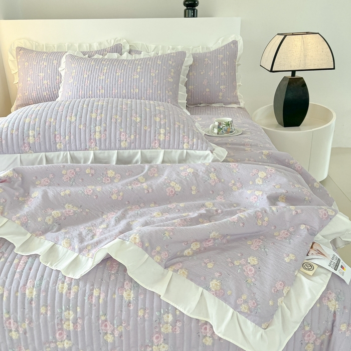 91家纺网 家纺一手货源 找家纺 （总）同田家纺 2025新款A类羊羊绒牛奶绒印花四件套