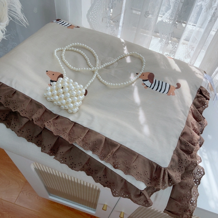 91家纺网 家纺一手货源 找家纺 暖居 2025新款法式韩系双面纯棉夏被约3.2斤空调被夏季薄被子可水洗跑量款 拉拉狗