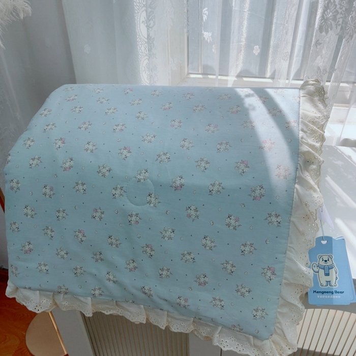 91家纺网 家纺一手货源 找家纺 暖居 2025新款法式韩系双面纯棉夏被约3.2斤空调被夏季薄被子可水洗跑量款 兰庭